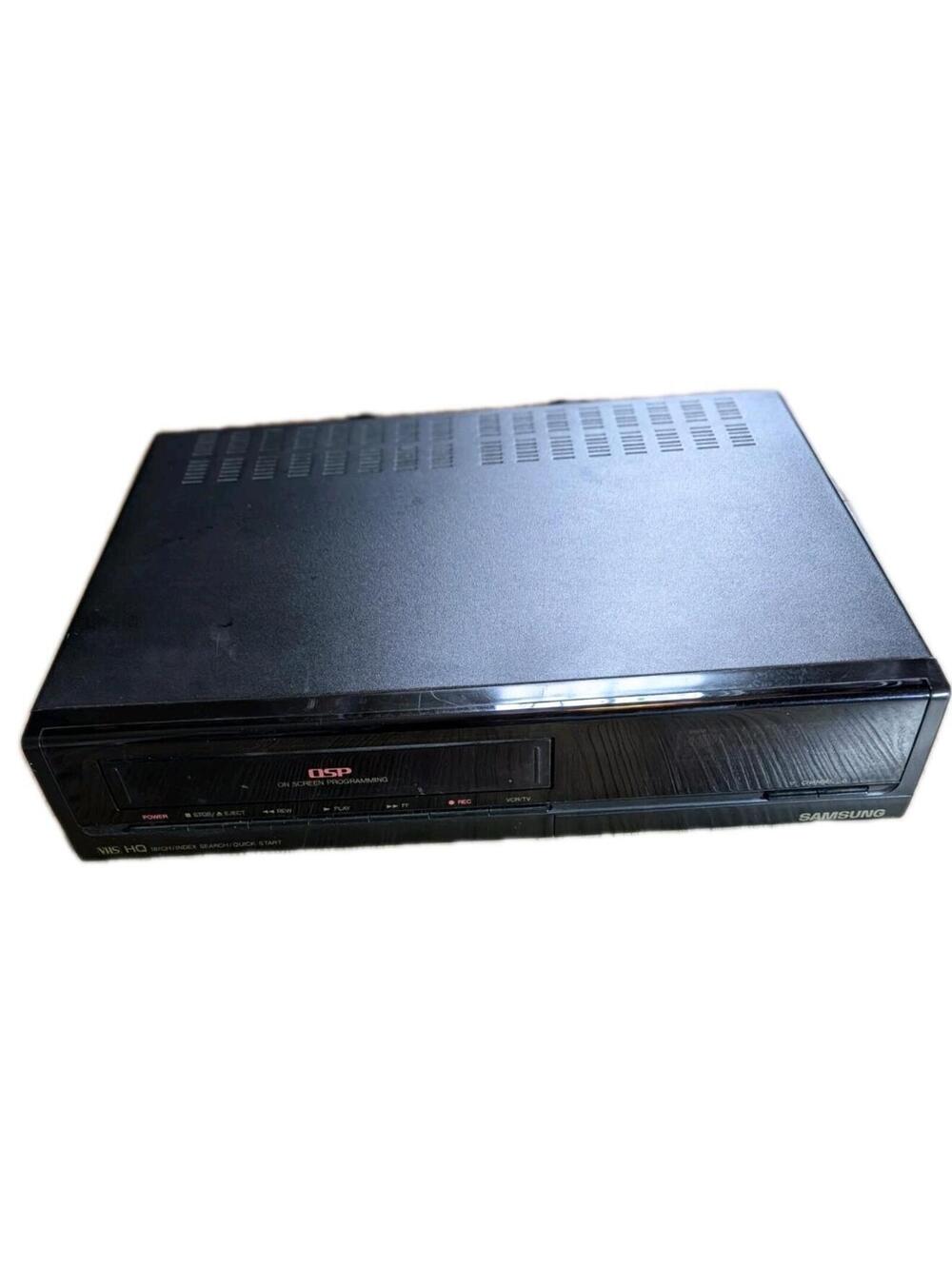 Samsung VCR Video Cassette Recorder Vintage Model VT-1261  Tested Black
